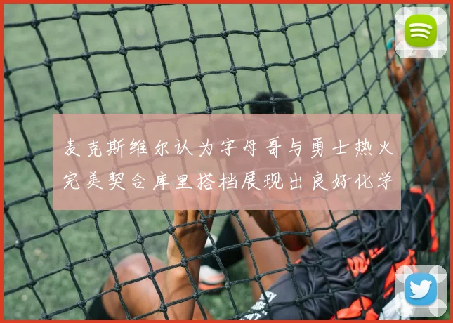 麦克斯维尔认为字母哥与勇士热火完美契合库里搭档展现出良好化学反应