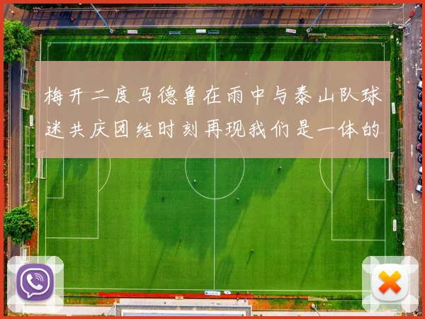 梅开二度马德鲁在雨中与泰山队球迷共庆团结时刻再现我们是一体的精神